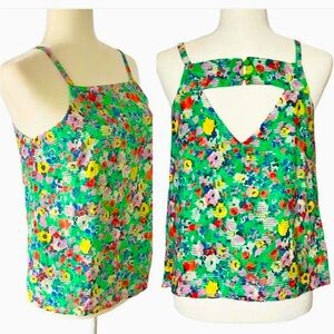 Anthropologie Maeve Quinn Cami Floral Top